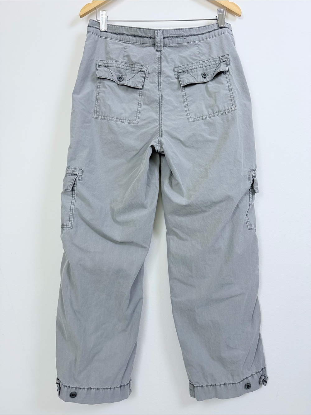 Pilcro Anthropologie Ventura Utility Cargo Pants Gray - Picture 4 of 10